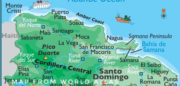 north coast of the dr map - Casa Linda Quality Communities