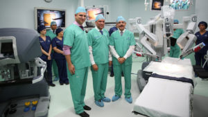 Robotic Surgery at HOMS HOspital Santiago