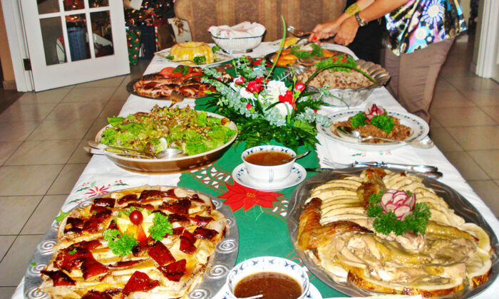 Christmas dinner Dominican Republic